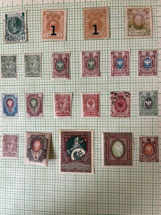Коллекция марок разных стран