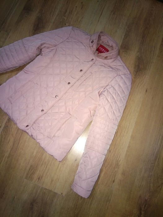 Geaca damă Guess roz pudră mărimea S