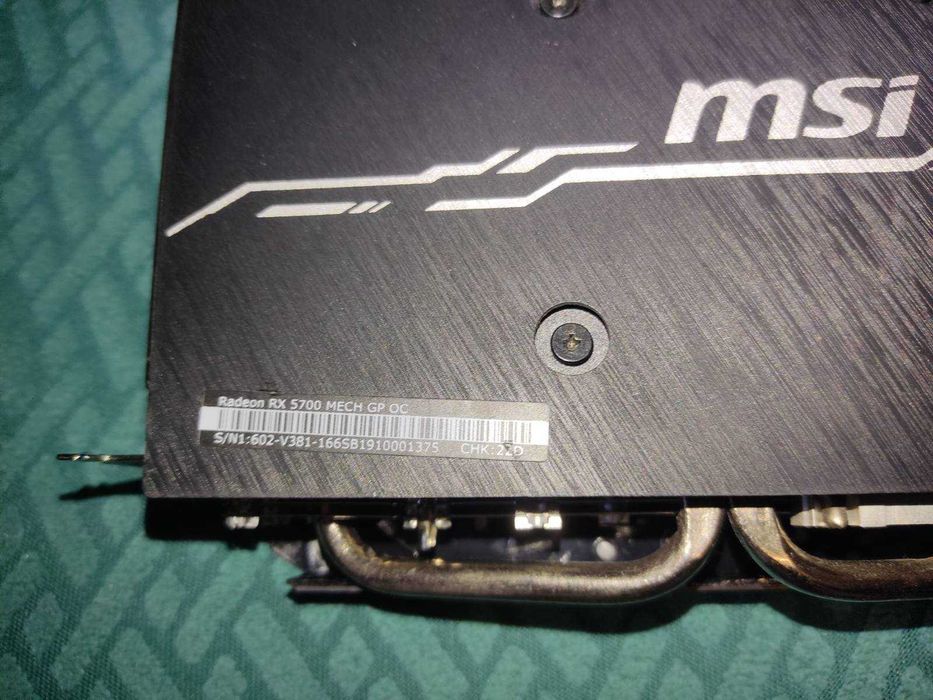 Перфектна видеокарта MSI RX 5700