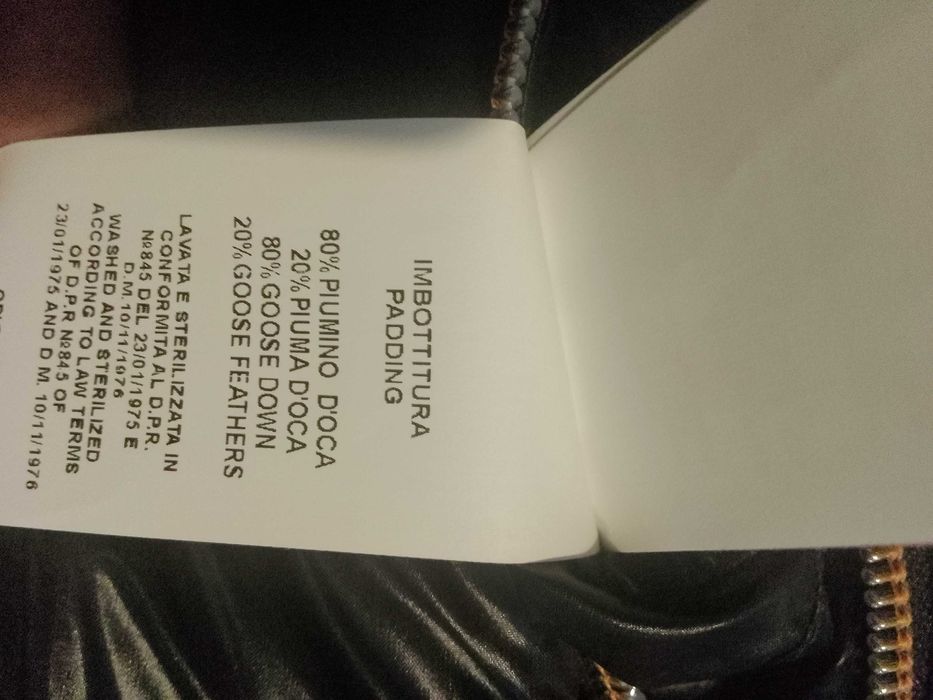 Дамско пухено яке Версаче.