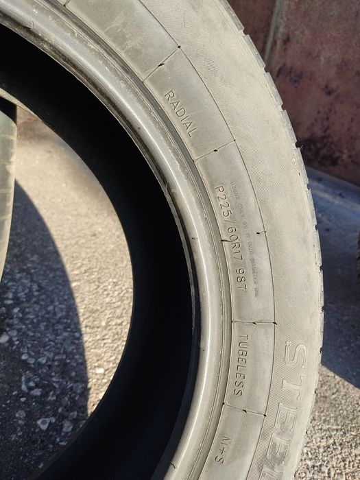Шины 225*60*R17 лето 4 шт