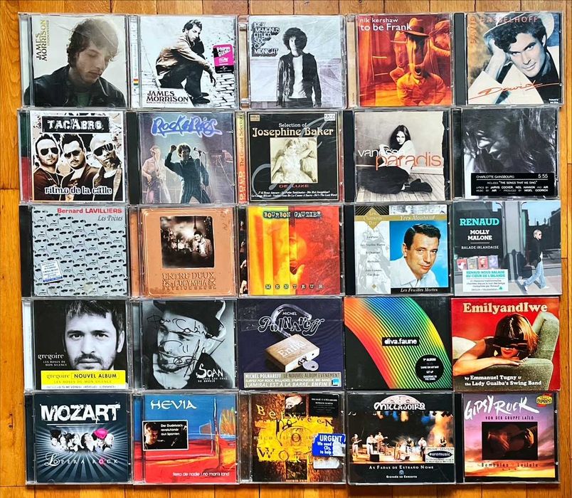 Lot 3 CD orig pop: Level 42, Juanes, Enrique, Brel, Stansfield, Lennox