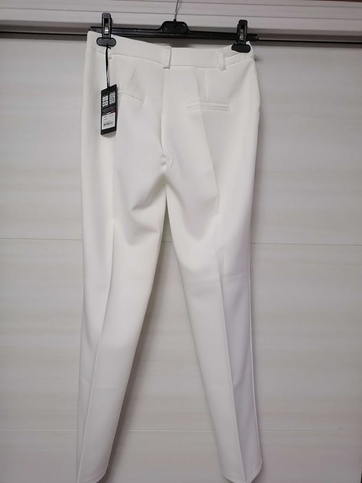 Pantalon elegant alb Fenzy
