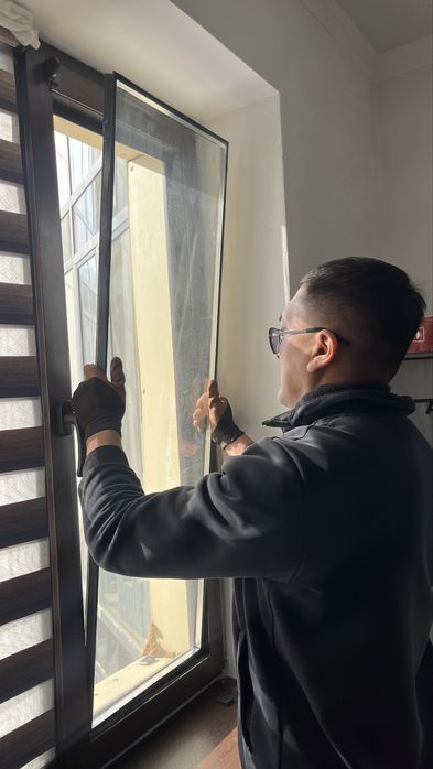 Ремонт пластиковых окон. Регулировка устранение сквозняков