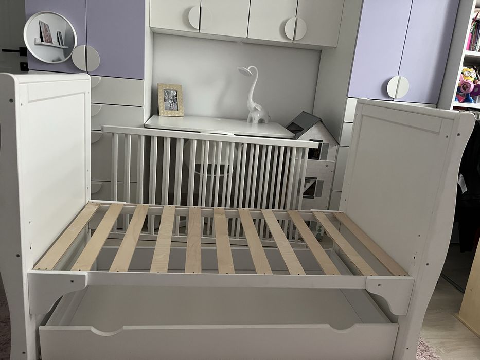 Vand patut bebe transformabil in bancheta