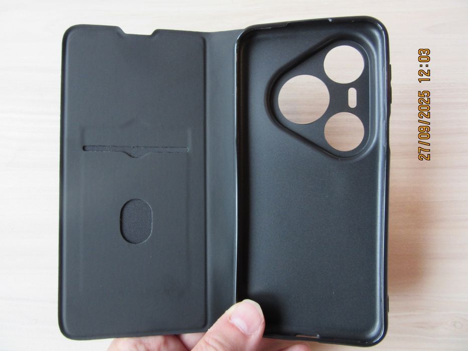 Huawei Pura 80 Pro / 80 Ultra / VELVET BOOK Кожен калъф тип тефтер