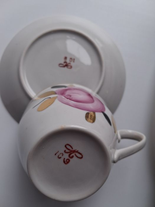 Чайный сервис, фарфоровый СССР