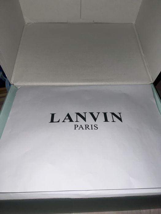 lanvin curb white