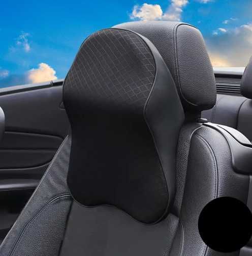 Възглавница за автомобил за подглавник, черна