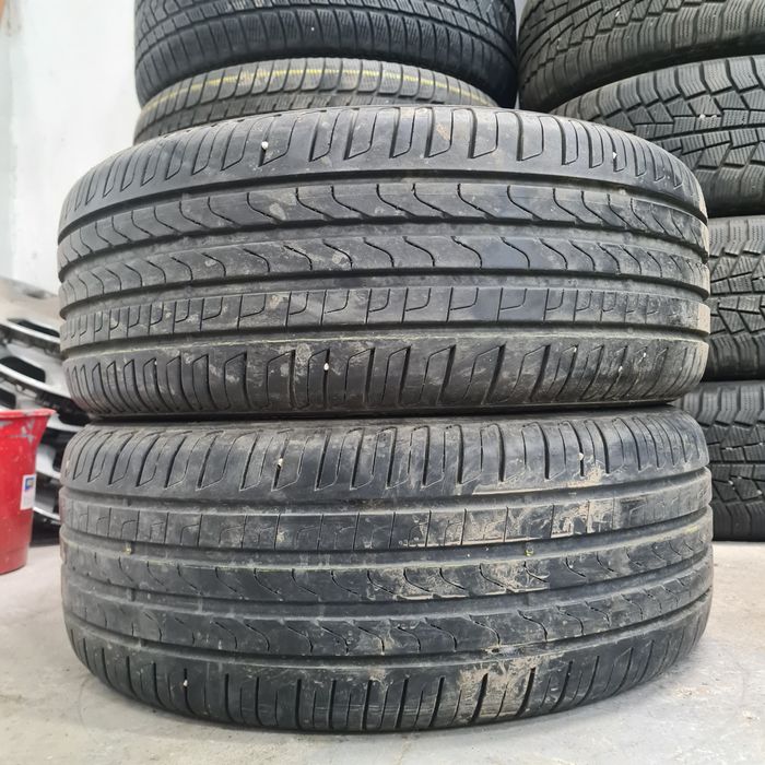 2x 215/45/18 PIRELLI DOT 2018 PROFIL 7MM CA NOI Stare impecabila