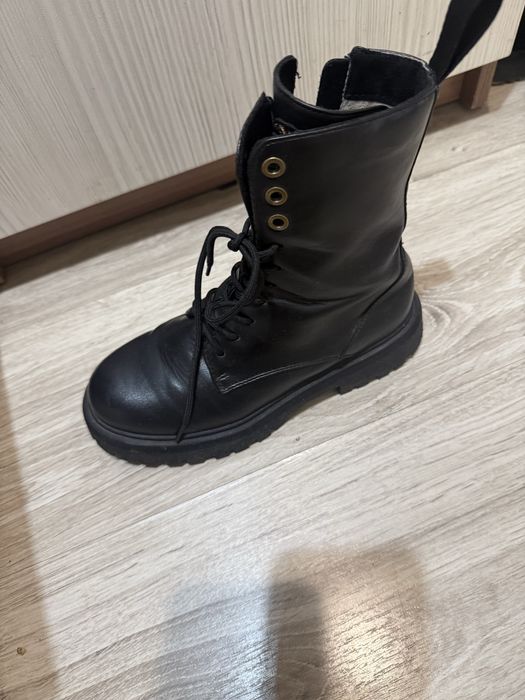 Кожаные ботинки, 35 размер (демисезон)