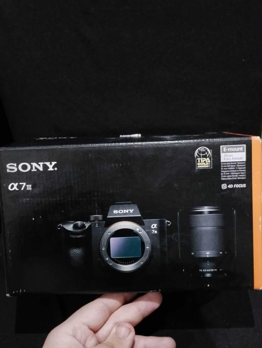 Sony A7 III Aparat Foto Mirrorless 24MP Full Frame 4K Noua/Sigilata