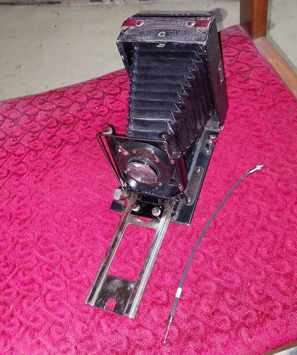 Фотоаппарат гармошка фотокор 1. Сделано в ссср.