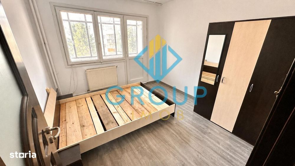 2 camere decomandate Bacau , str. Alecu Russo etaj 3