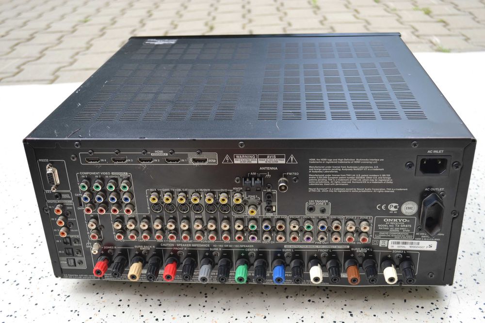 Amplificator Onkyo TX SR 875 Defect