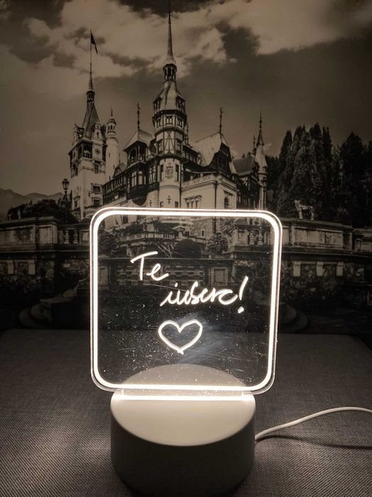 Lampa decorativa 3D LED