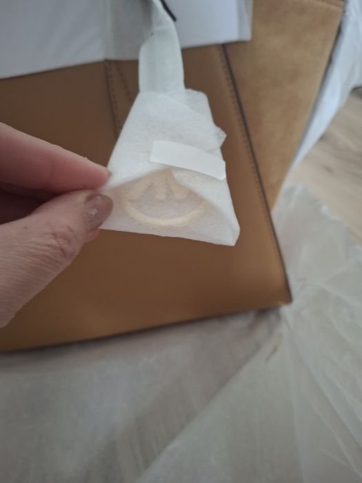 Michael Kors от естествена кожа чанта