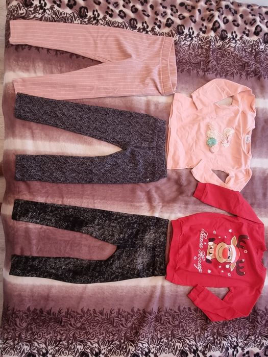 Детски дрехи Лот за момиче 5-6г.