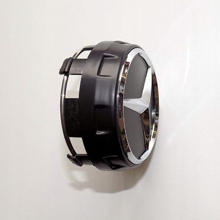 Капачки за джанти за Мерцедес 75мм Mercedes Benz - Черни и Червени