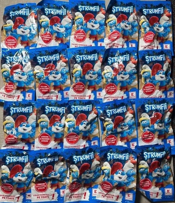 20 plicuri sigilate Strumfi Kaufland