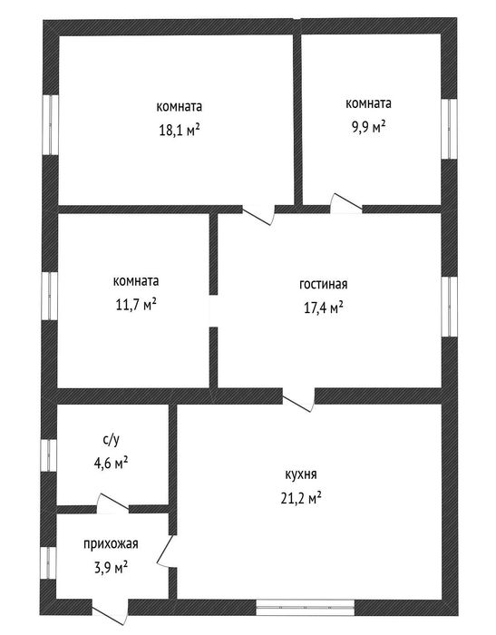 Продам дом в рассрочку, ИЖС