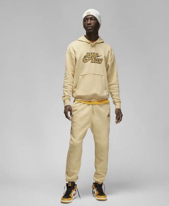 Мъжки екип : Nike Jordan Flight MVP Jumpman Fleece Tracksuit XS
