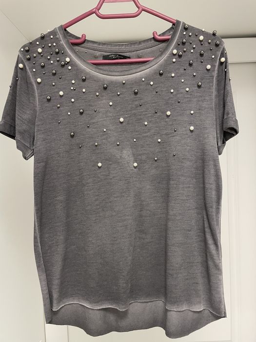 Tricou cu perle Mohito