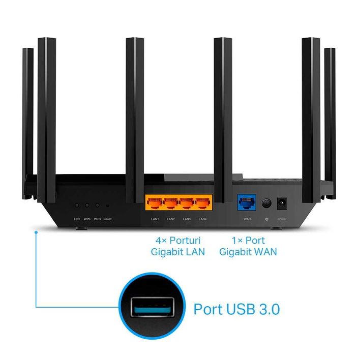 Router TP-Link Archer AX73 AX5400 (Wi-Fi 6)