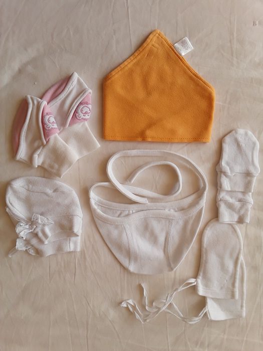 Бебешки чувалче., ромпъри, дрехи