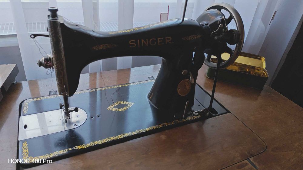 Masina de cusut Singer 15K - 1937 - Functionala