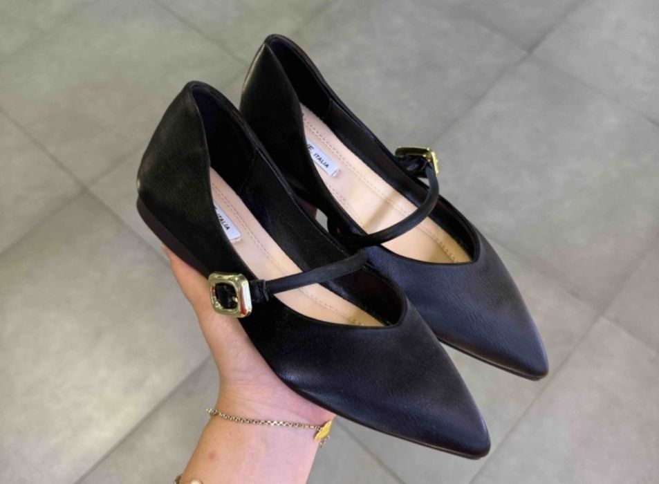 Туфли қара балетки