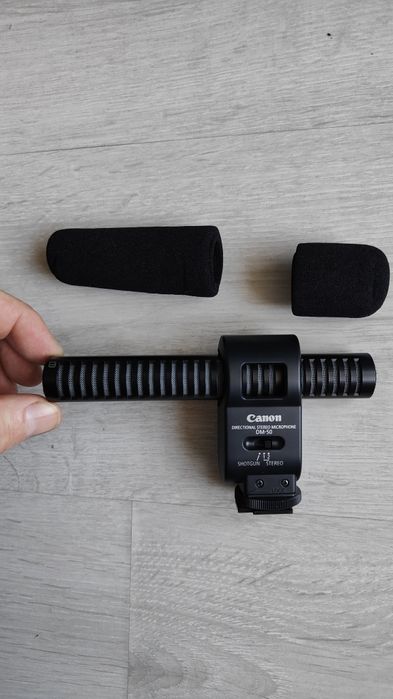 Microfon Canon DM-50 Directional Stereo Shotgun Microphone