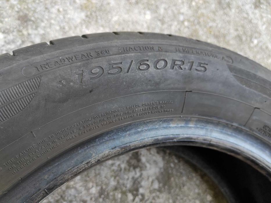 195/60/15 1бр.Dunlop гума