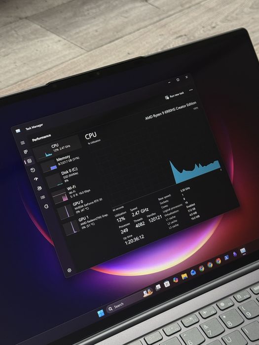 Lenovo Slim 7 Pro X Ryzen 9 6900HS 32GB 1TB RTX 3050 3K 120Hz Touchscreen