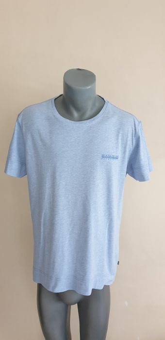 Napapijri Cotton Mens Size L НОВО! ОРИГИНАЛ! Мъжка Тениска!