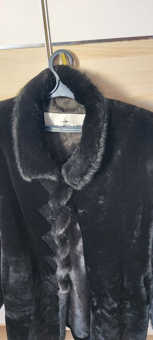 Шуба мутон овчина