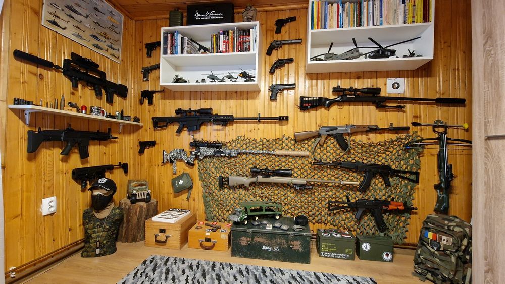 Colecție de  replici airsoft, stare impecabilă