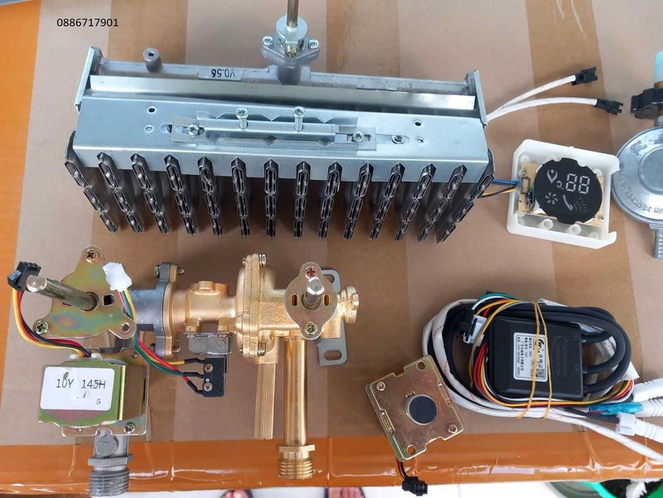 Мощен Газов Бойлер 36KW 18 литра ,Топла вода и Отопление Пропан-Бутан