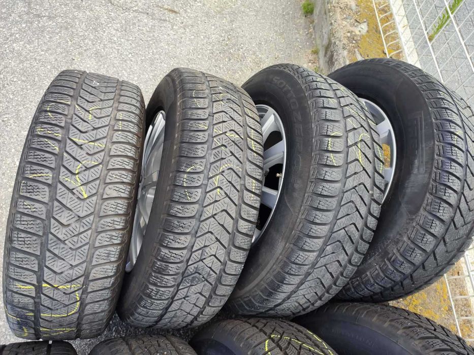 313 - 4бр. Алуминиеви джанти 16'' 4Х108 с гуми 215/65R16 Opel