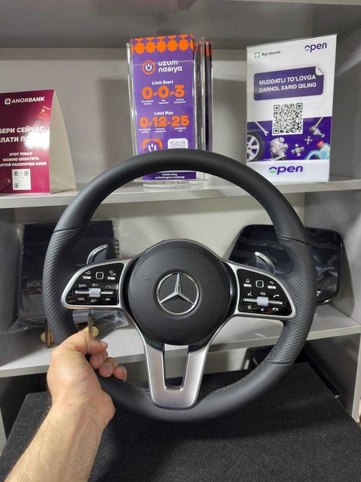 Руль Mercedes Benz W222 AMG by Teyes | Рассрочка mavjud 6–24 oy