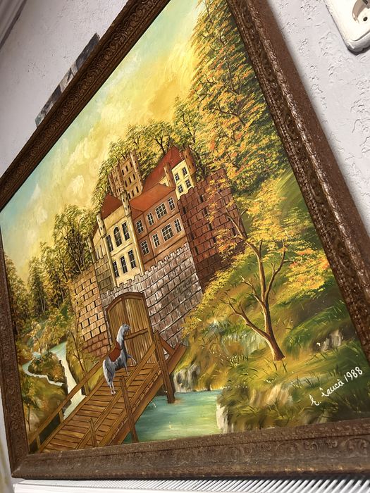 Tablou din 1988 pe panza