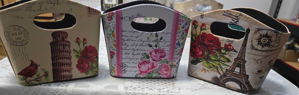 Cosulet/ghiveci tip gentuta, pentru cadouri sau aranjamente florale