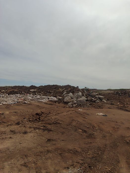 Грунт перемешка с оголовками и бетоном