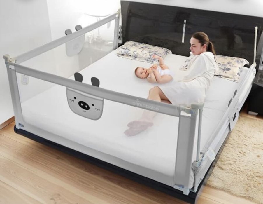 Laterale pat de protectie. Set 3 laterale pat 160 cm  x 200 cm