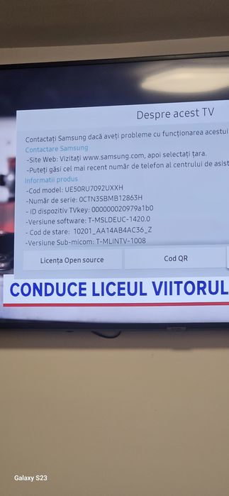 TV-Smart Samsung diagonala 125 cm