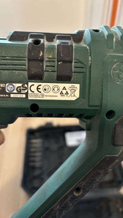 Parkside акумулаторен перфоратор 20v