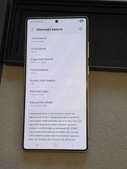 Samsung Galaxy S25 Ultra 256GB Gray cu garanție