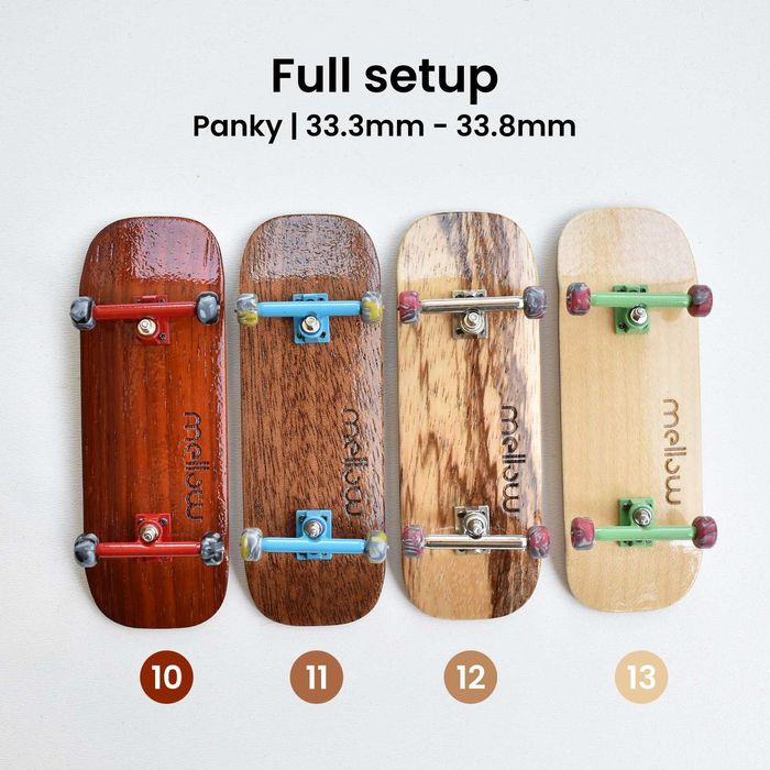 Fingerboard full setup | Placa handmade din lemn