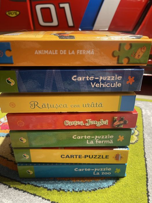 Carti cu puzzel copii
