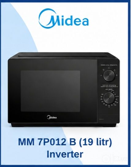 MIDEA mikroto'lqinli pechlari 3 yil Servis Kafolat
